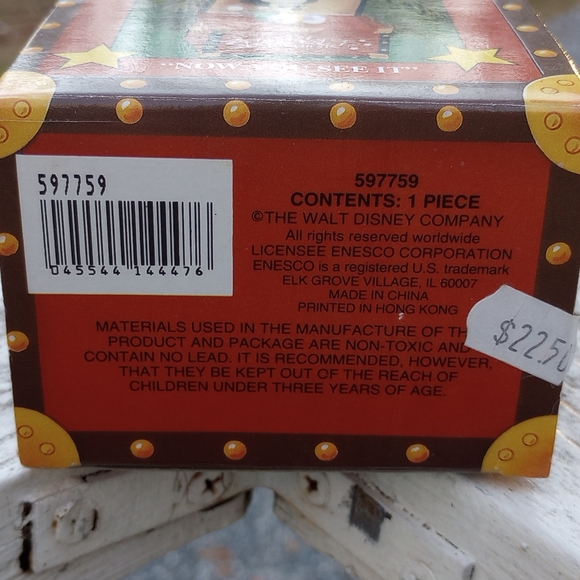 Mickeys Holiday Treasure ornament Enesco - Picture 3 of 5